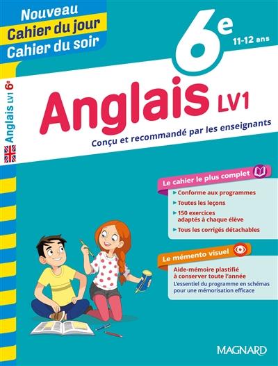 ANGLAIS-6E-COURS-150-EXERCICES-ET-AIDE-MEMOIRE-VISUEL-NOUVEAU-CAHIER-DU-JOUR-CAHIER-DU-SOIR-C