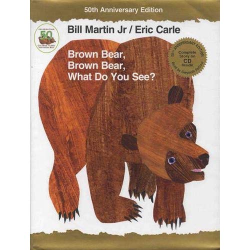 BROWN-BEAR-BROWN-BEAR-WHAT-DO-YOU-SEE-HARDBACK-WITH-WITH-AUDIO-CD-ANGLAIS