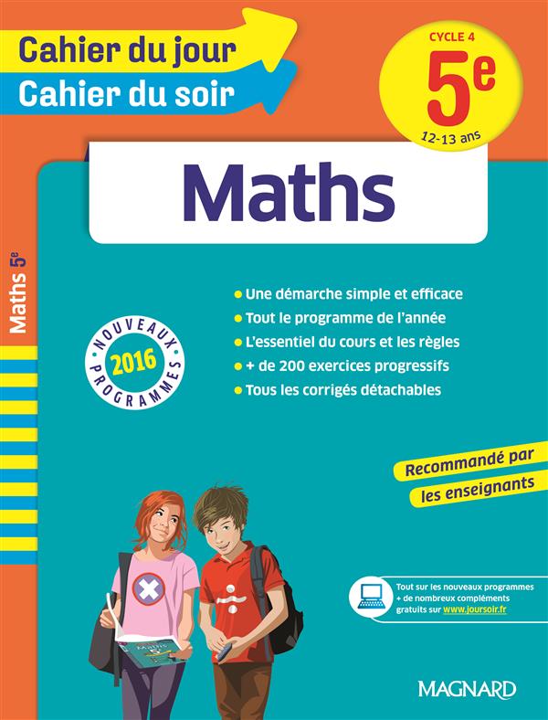 CAHIER-DU-JOURCAHIER-DU-SOIR-MATHS-5E