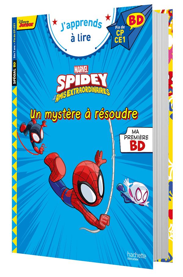 DISNEY-BD-FIN-DE-CP-CE1-SPIDEY-ET-SES-AMIS-EXTRAORDINAIRES-UN-MYSTERE-A-RESOUDRE