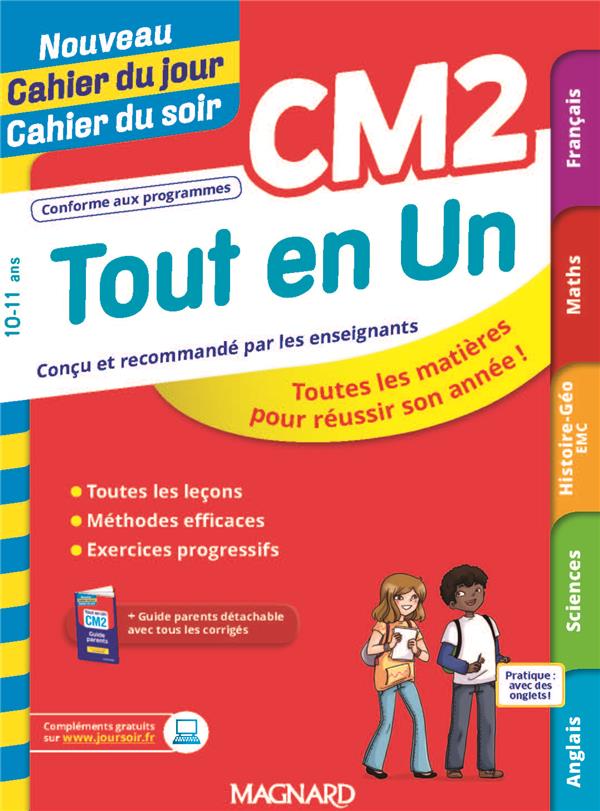 TOUT-EN-UN-CM2-LECONS-METHODES-ET-EXERCICES-NOUVEAU-CAHIER-DU-JOUR-CAHIER-DU-SOIR-TOUTES-LES