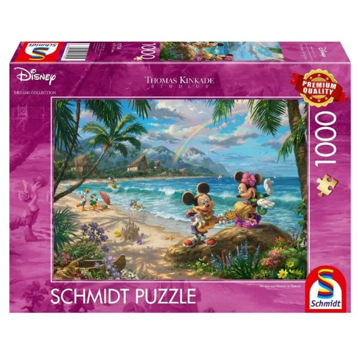 DISNEY-MINNIE-ET-MICKEY-IN-HAWAII-1000-PCS