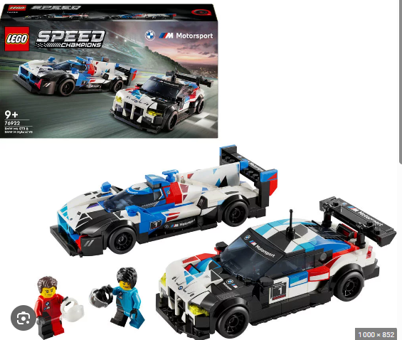 LEGO-VOITURES-DE-COURSES-BMW-M4-GT3-ET-BMW-M-HYBRID-V8