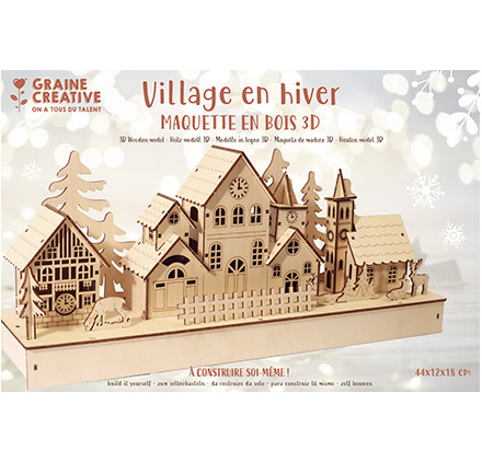 MAQUETTE-VILLAGE-EN-HIVER