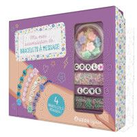 MON-SUPERBE-BIJOU-MA-MINI-ACCUMULATION-DE-BRACELETS-A-MESSAGE-JOUET