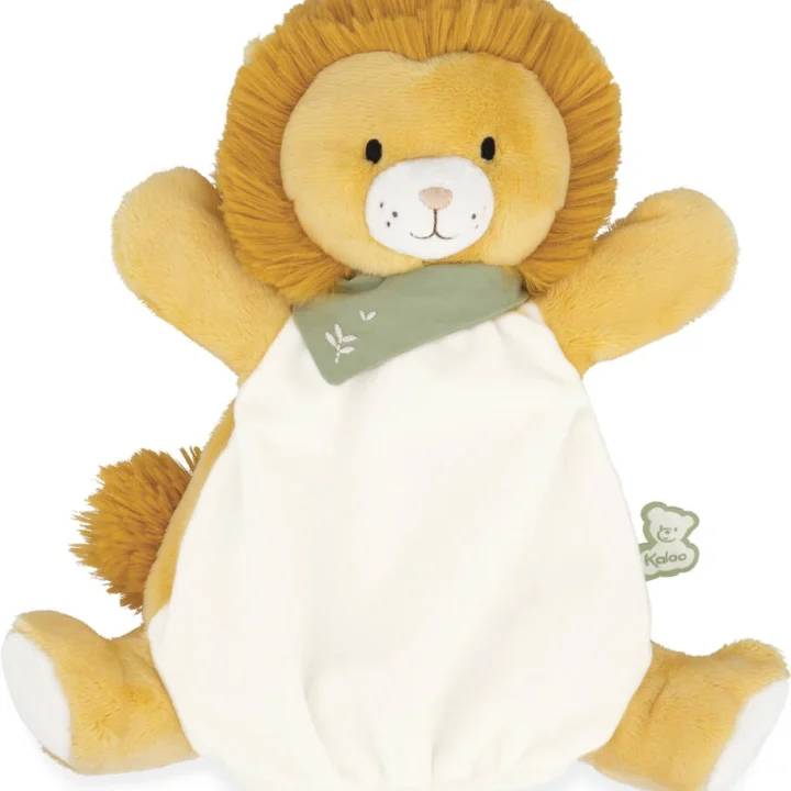 PELUCHE-NOUGAT-LION-MARIONNETTE