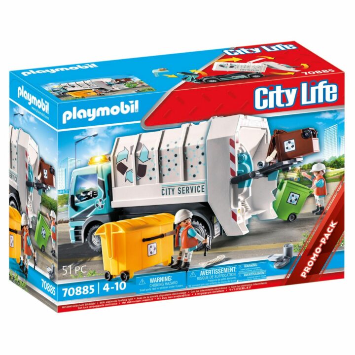 PLAYMOBIL-CAMION-POUBELLE-ET-EFFET-LUMINEUX