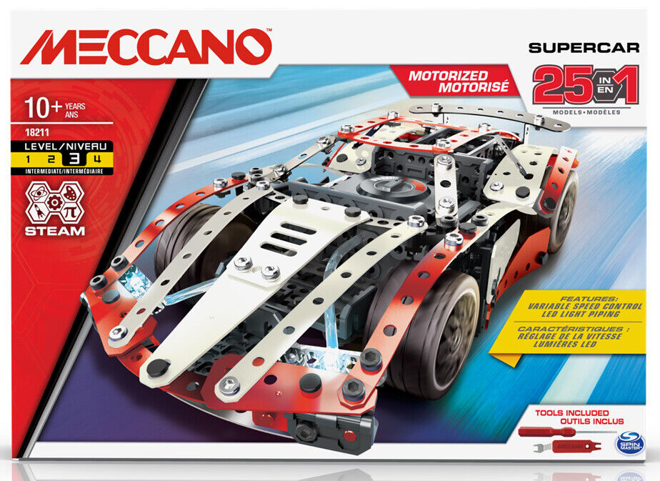 SUPERCAR-25-MODELES-MOTORISES-MECCANO