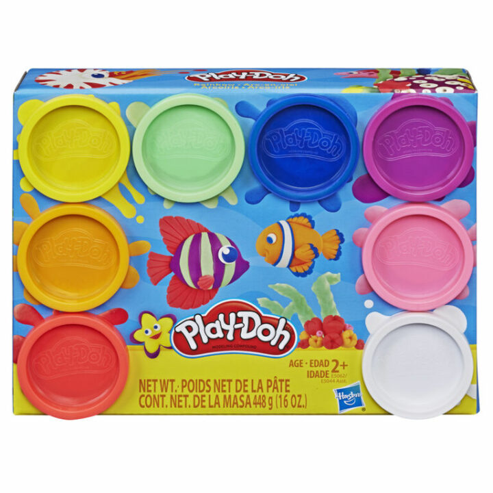 8-POTS-PLAYDOH